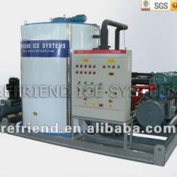 Water Cooled Industrial Flake Ice Machine 25T