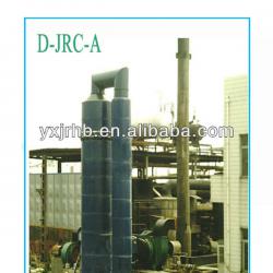 Water film desulphurization dust removal device