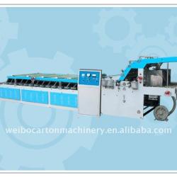 WB-1300-E type vacuum adsorb semiautomtic Laminating carton machine