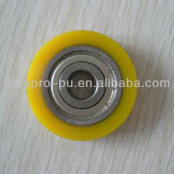 wear-resistant PU Bearing 6301 2RS (any coating thickness)