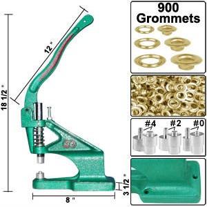 WELDON hand press, eyelet machine, grommet machine, Attaching Machines