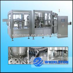 whirlston automatic bottled mineral water washing filling capping machine