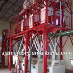 whole set of maize flour process equipment