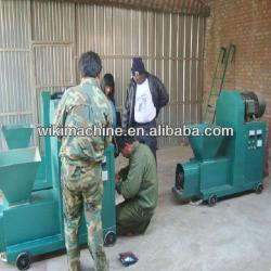 WIKI Sawdust briquette extruder charcoal briquette press machine