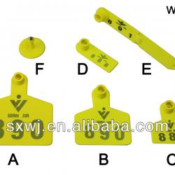 WJ402 veterinary Laser Ear Tags