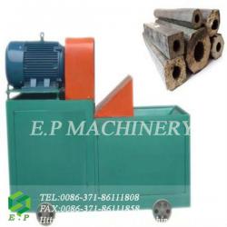 wood briquette press for making high density briquettes