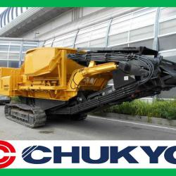 Wood Chips Making Machine BR200 T - 1 Komatsu in Japan / Screen Size : Circle 150 mm , Crushing capacirty : 20-100 m3/Hour