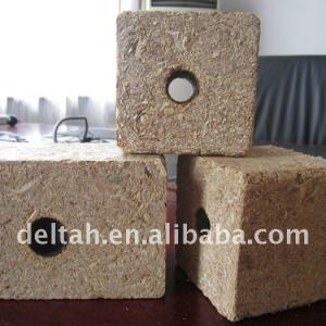 wood sawdust pallet block machine