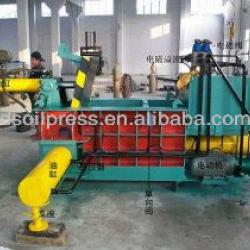 wood shaving/sawdust baler machine