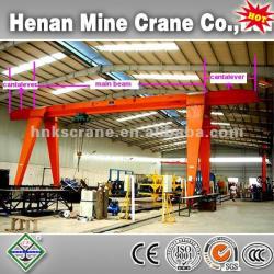 workshop gantry crane 3-10T Single Girder Electric Hoist with High Quality & low price