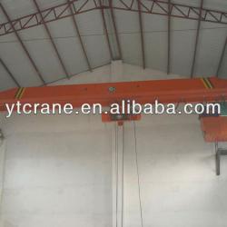 workshop single girder overhead bridge crane with fast delivery time