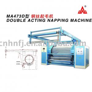 woven fabric raising machine