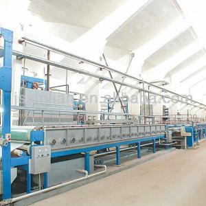 woven fabric roller and chain mercerizing machine