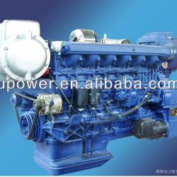 WP12C400/450 diesel marine engine with gear box