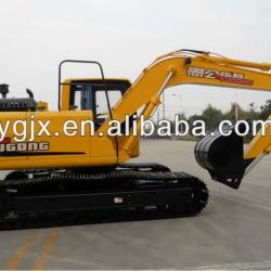 WY150 Yugong brand new 14T hydraulic tracked excavator 0.52CBM digging bucket 92KW Chinese Yuchai engine