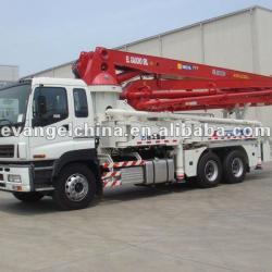 XCMG Portable 37m Concrete Pump With ISUZU Truck(HB37A)