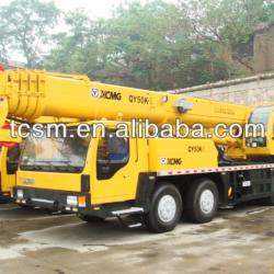 XCMG QY50K original China used mobile truck cranes are exported