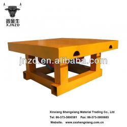 XJNZD Brand Vibrating Platform For Construction Material
