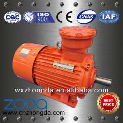 YB2, YBK2, YBF2, YB3 series explosion-proof asynchronous AC motors(H63-355mm)