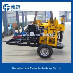 Your best choice!!200m depth hydralic drilling rig,trailer type!!!HF200 Trailer Type Hydraulic Water Well Drill Machines