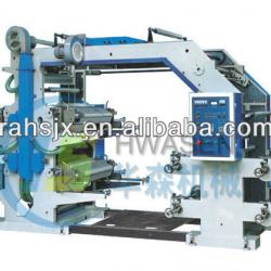YT-4600 Four Colors normal speed Plastic film Flexographic Printing Machine