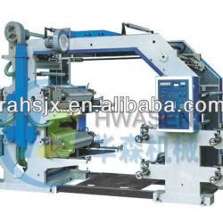 YT-4600 normal speed 4 colors paper/plastic film flexographic prinitng machine