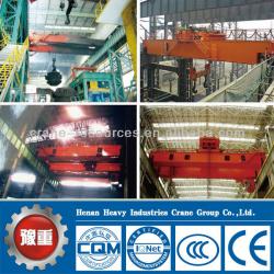 YZ 280 ton Bridge Crane Span 21 m Used for Foundry Metallurgy With Hook