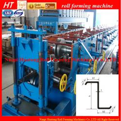 Z purlin roll forming machine used in construction for Steel structure