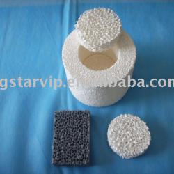 Zirconia Ceramic Foam Filter for filtration
