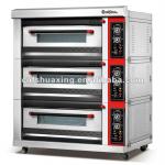 deluxe layer type gas bread deck oven ( 3 layers 12 trays)QD-12Q