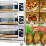 3 Layer 6 Pan Gas Oven|Electric Oven|Bread Baking Machine