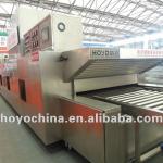 Hot air circulation tunnel oven