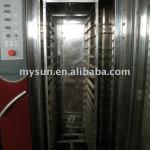 plated 16 trays Rotary Rack Oven baking machinery