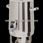 Stainless steel coffee dispenser machine