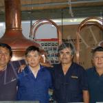 1000L Red copper beer brewery equipment