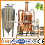 copper beer brewing kettle microbrewery machine