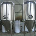 Wen zhou Cooling Water Jacket Conical Fermenter Tank