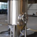 Jacketed beer fermenter