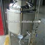 micro beer brewery equipment, three layers beer fermenter