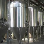 Wen zhou Cooling Water Jacket Conical Fermenter Tank