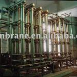 Clarification of apple juice by ceramic membrane machine