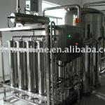 Hollow fiber super filter for mineral water treatment