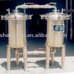 High efficiency double filter