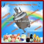 Industrial dimple jacket agitated cooling and heating urn