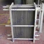 Heat exchanger/wort chiller/cooling chiller for brewhouse