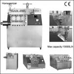 High Pressure Tea Homogenize Machine For Juice/Milk/Tea