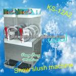 fruit slush machine,two bowl slush machine(fruit smoothie machine)