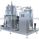 Four barrels carbonated drinks making machine