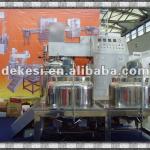 ZJR-200 vacuum beverage emulsion machine with heating system-