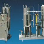 Carbonated drink mixing equipment